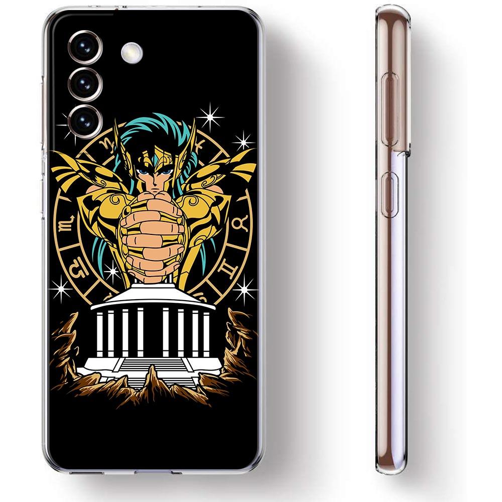 Чехол для телефона Saint Seiya Virgo Shaka для Samsung Galaxy S22 5G S20 Ultra S21 FE 5G S10E S9 S8 S10 Plus Note 20 10, мягкий прозрачный чехол