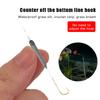 1PC Anti-separation Base Fishing Hook Double Hook For Fishing Live Bait With Double Bait Keeper Barbs High Carbon Steel