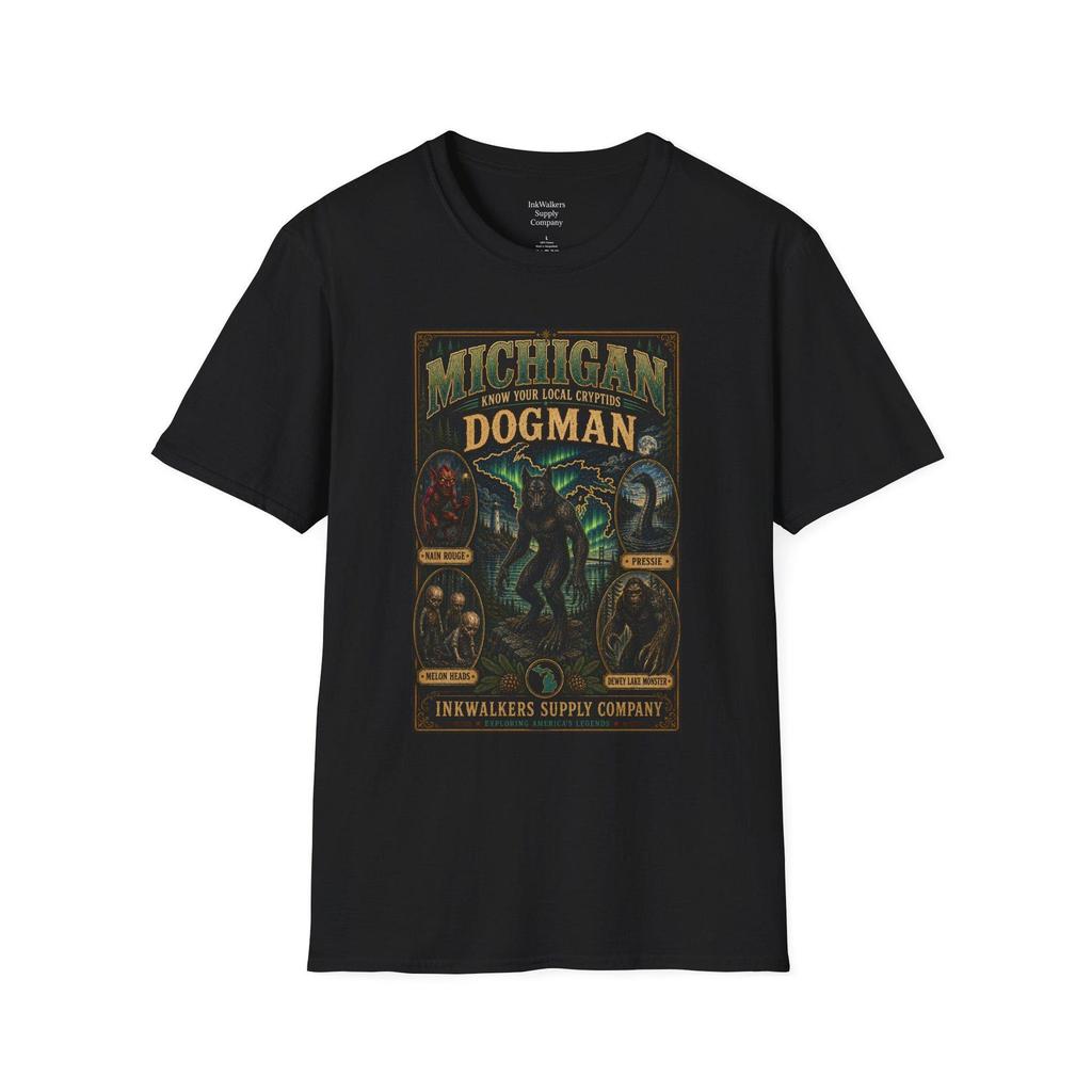 Michigan Dogman T-Shirt | Know Your Local Cryptids