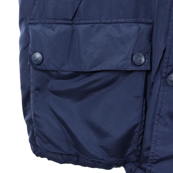 Tommy Hilfiger Пуховик 90-х годов с биркой-флагом S темно-синий мужской б/у