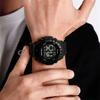 NAVIFORCE 7110 Custom Men Digital Sports Watch 5ATM Waterproof Rubber Alarm Chronograph Outdoor Wristwatch Factory
