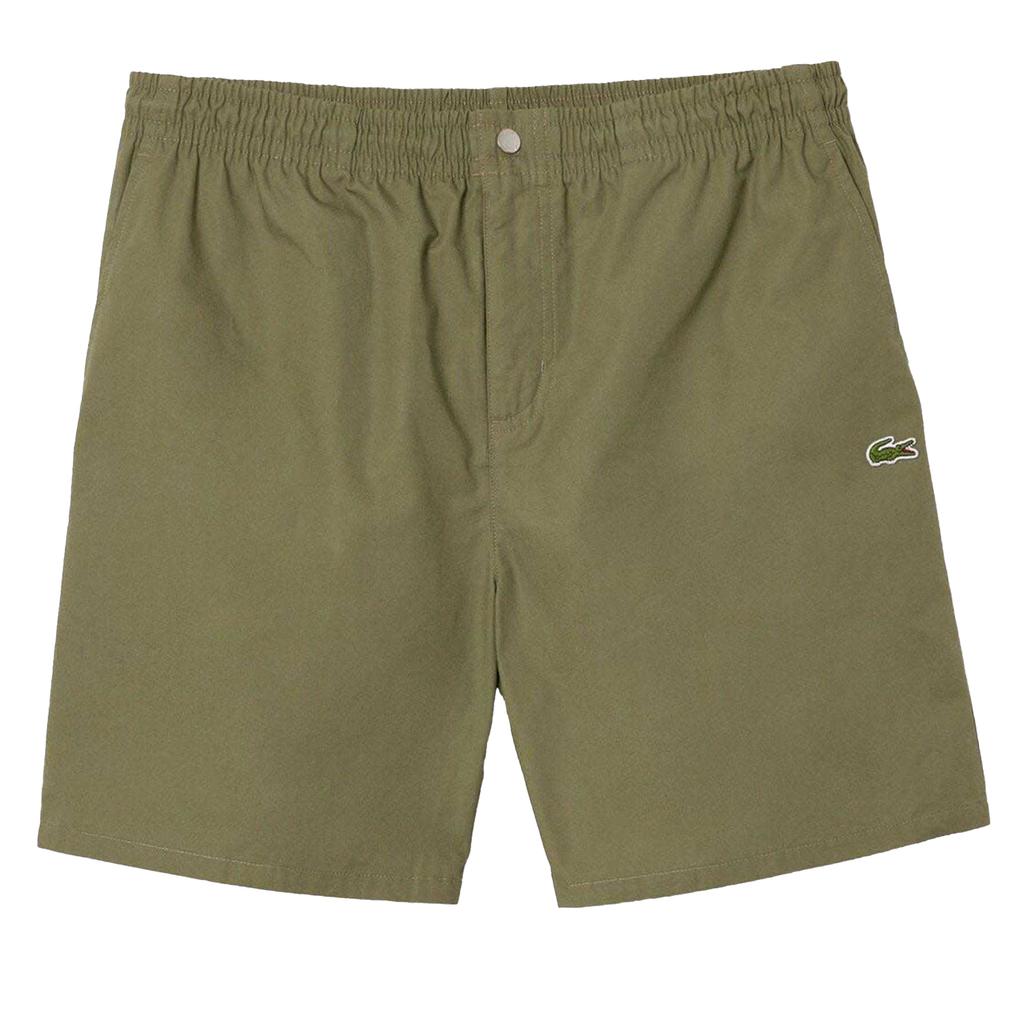 Lacoste Mens Cotton Poplin Relaxed Fit Shorts