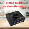 Металлический пассивный регулятор громкости с регулируемыми уровнями ослабления, аттенюатор для аудио для устройств домашнего кинотеатра и студии звукозаписи