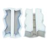 Plastic Path Maker Reusable DIY Garden Pavement Mold Garden Pavement Road Paving Brick Mould for Sidewalk Walkway Path Patio