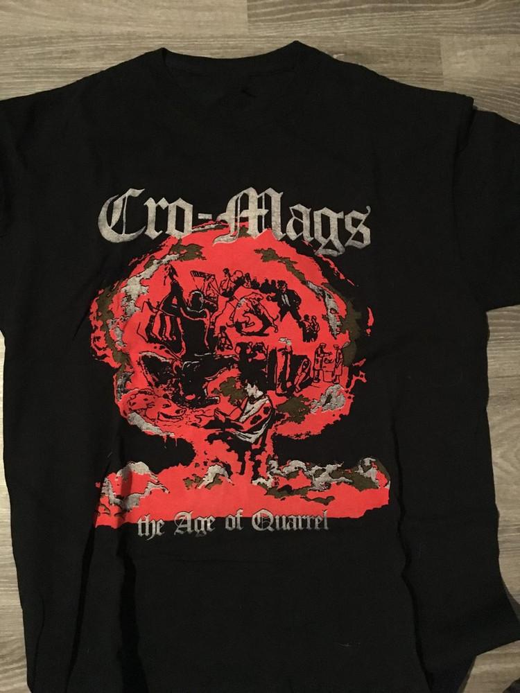 Cro-Mags Band Black T-Shirt Cotton S-5XL Gift For Men Women