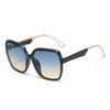 Xiaomi New Square Large Frame Sunglasses With Gradient Color For Women's Fashion Personality Outdoor Anti-ultraviolet JH9051