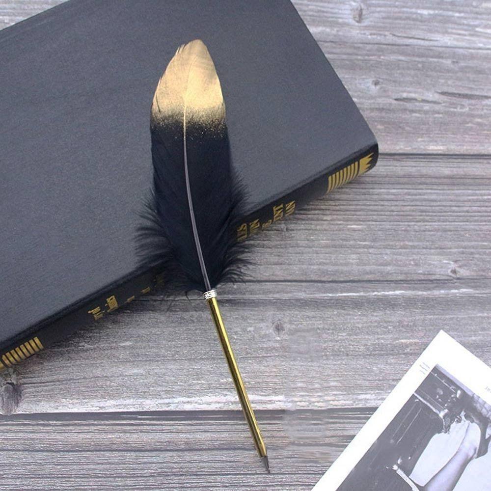 School Office Supplies Novelty Stationery Smooth Signature Ballpoint Pens Feather Pen Writing Tool
