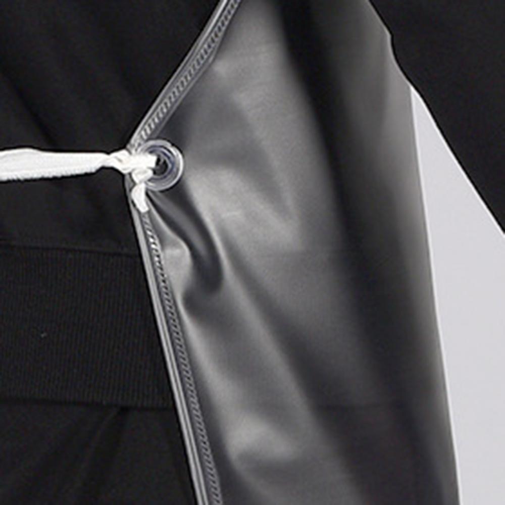 Водонепроницаемый прозрачный ПВХ фартук с рукавами на завязках сзади Ресторан Мясник Чистая Кухня Аксессуар для готовки