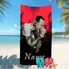 Customizable personalized beach towels Linkin Park themed designs.Suitable for the beach, yoga, sports;ideal as beach accessories