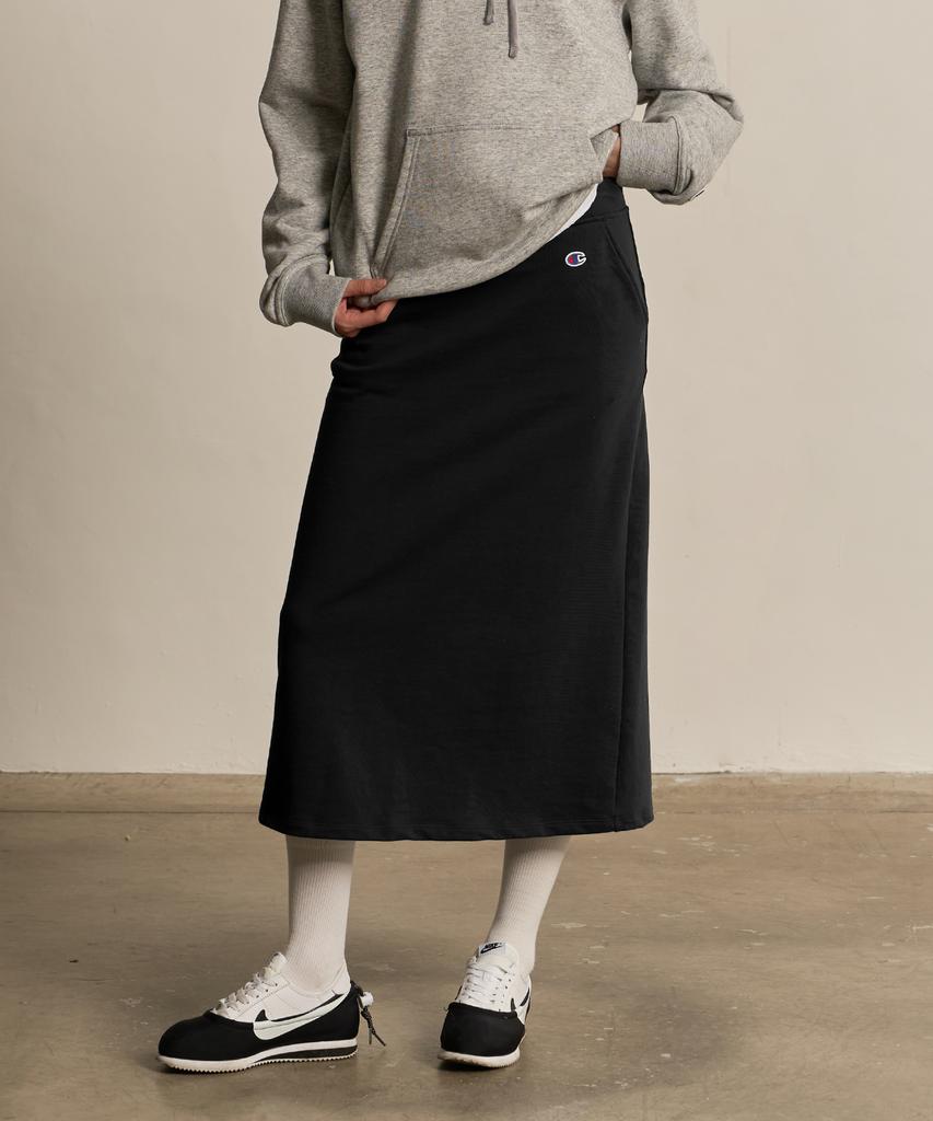 CHAMPION Women'S C-Logo Long String Skirt Black
