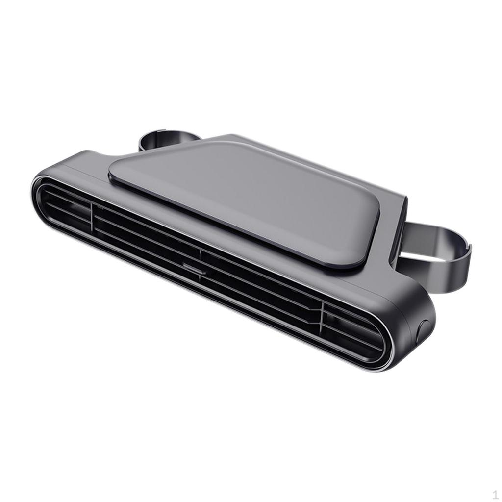 Cooling Fan for Backseat Easy Installation Speed Adjustable Air Circulation RV Driving