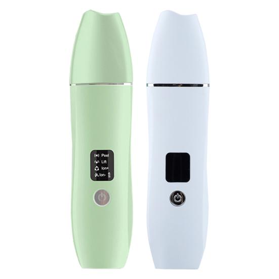 Средство для удаления черных точек, перезаряжаемый пластиковый универсальный ультразвуковой отшелушивающий скребок для удаления прыщей, шпатель для лица для женщин