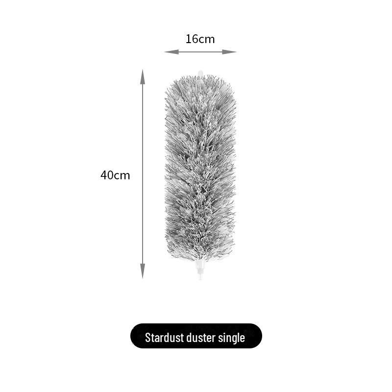 Раздвижная микрофибровая щетка для уборки пыли и пыли для дома