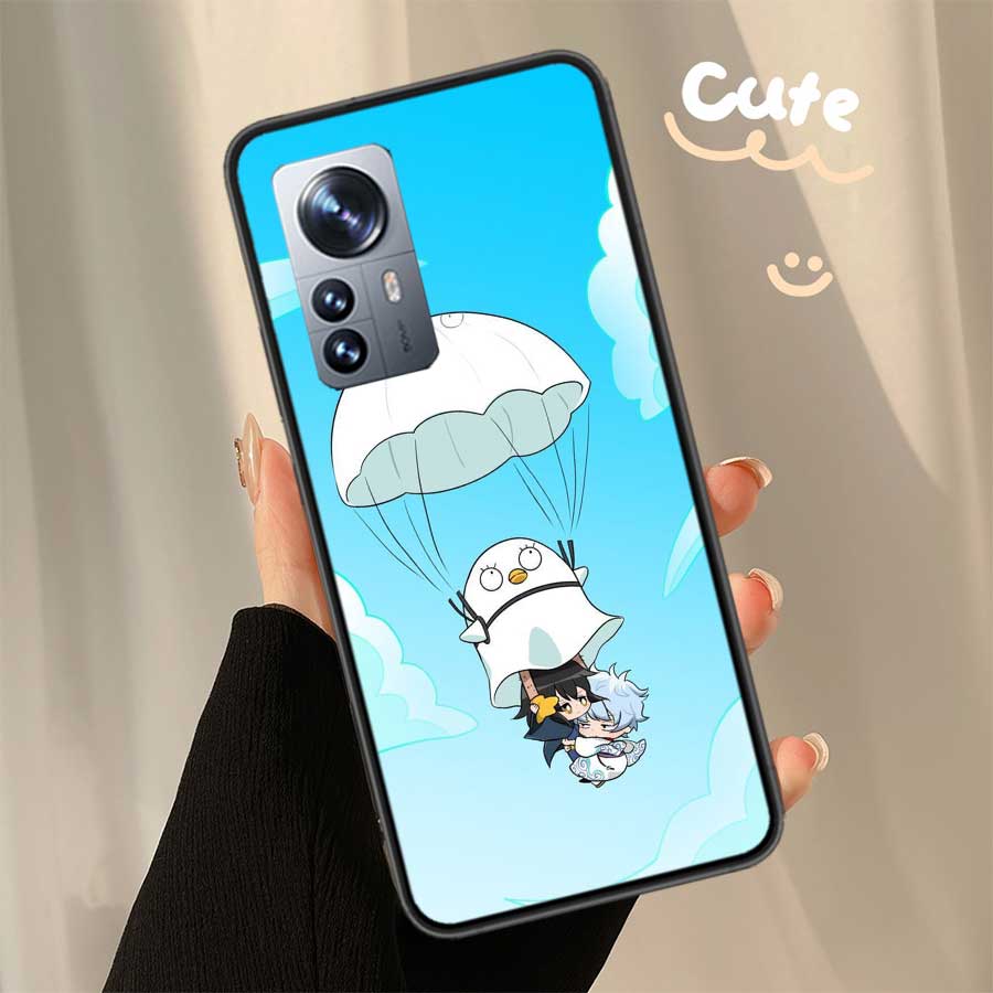 Аниме Гинтама Мистер. Прозрачный чехол Raindrop для Xiaomi Poco X7 X6 X5 F6 F5 F7 Mi 14 Ultra 15 13 12 12X 12T 11T 10T Pro 11i 10 Lite Co