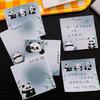 50Sheets Cute Cartoon Panda Sticky Notes Kawaii Students Notepad Office School Accessories Stationery Self Adhesive Sticky Notes