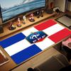 France FFF Color Mouse Pad Large Gaming Table Cushion Non-slip Laptop Tablet Big Mousepad XXL Mat Mini PC Playmat With Lock edge