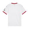 Puma Acm Away Уличная Мода Джерси Логотип Принт Буква Дышащая Влагоотводящая Футболка с Коротким Рукавом Мужские Топы Белая 77501502