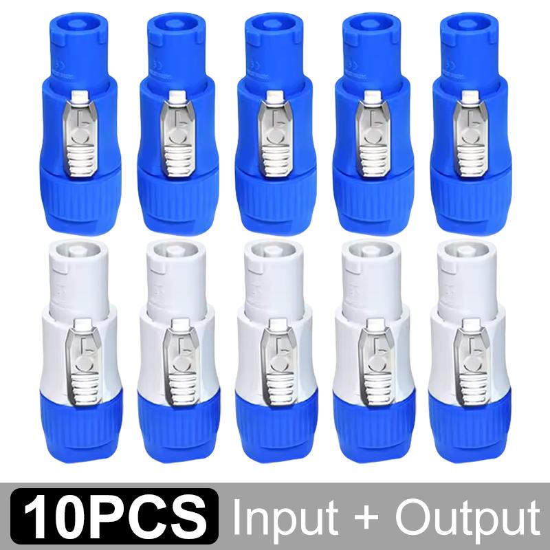 1-10 шт. 3-контактный разъем PowerCON NAC3FCA NAC3MPA NAC3FCB 20A XLR розетка-вилка питания, штекер, адаптер, аксессуары для аудио- и сценического оборудования