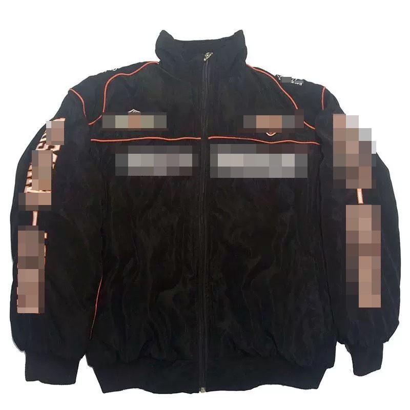 F1 Racing Style Embroidered Cotton Jacket Men Women Sportswear