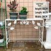 American Pastoral Wrought Iron Multi-Tier Floor Stand for Flower Pots