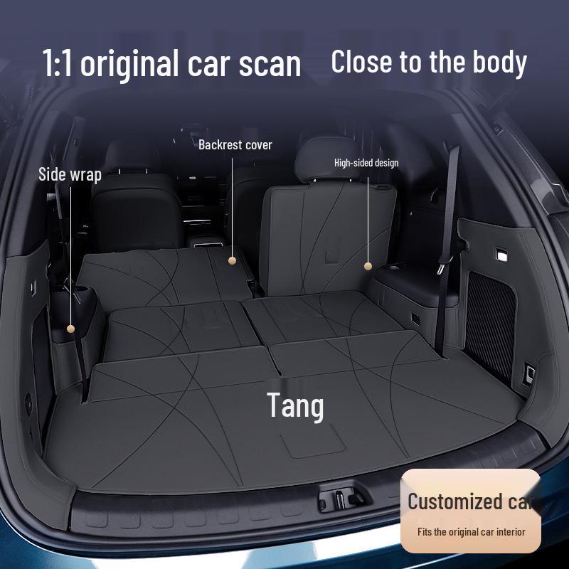Коврик в багажник BYD Tang L 2025, Полное покрытие для моделей EV/DM-i/DM-p