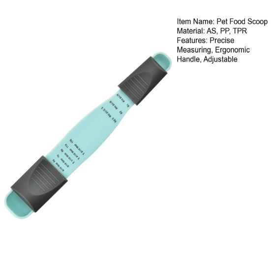 Ложка-совчок для кормления собак, кошек, кроликов, птиц. Регулируемая мерная чашка для корма животных со шкалой. Двусторонняя восьмипозиционная мерная ложка. Соль