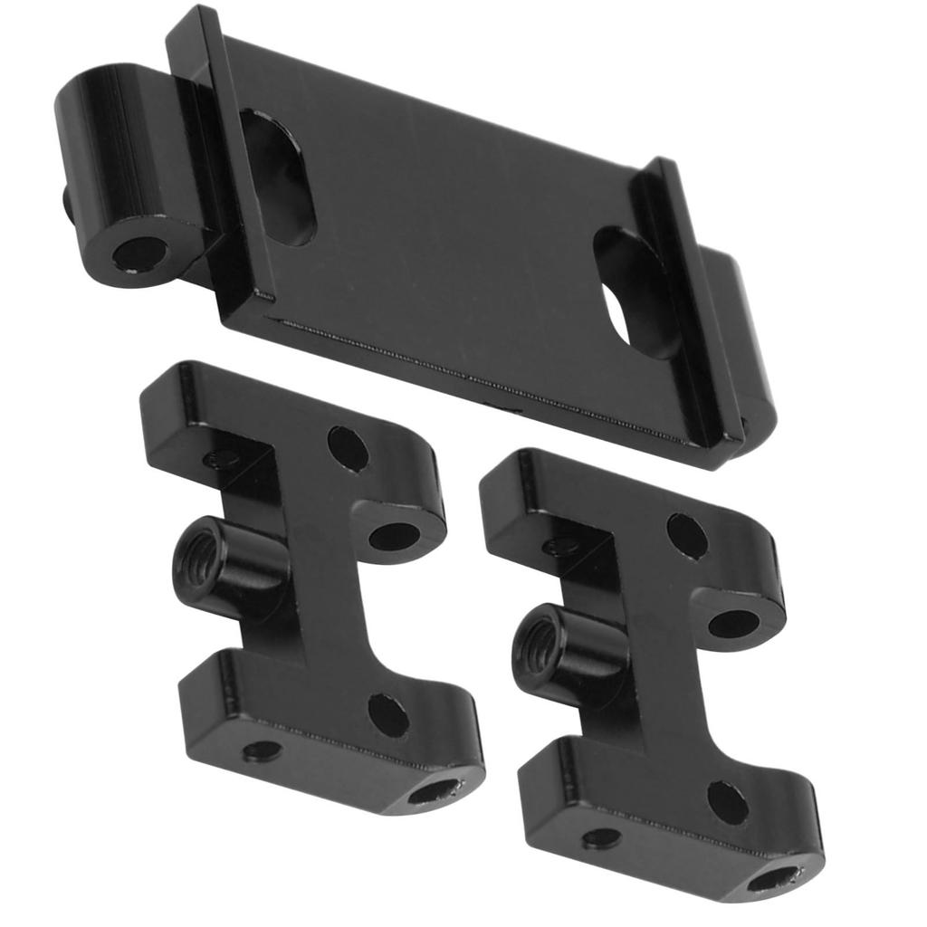 RC Aluminum Alloy Front Upper Swing Arm Fit for WPL D12 Remote Control Car ModelBlack