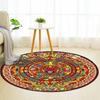 Maya Round Rug Nonslip Area Rug Office Chair Mat Carpet Perfect For Bedroom Living Room Office Easy Clean Aesthetic Home Decor