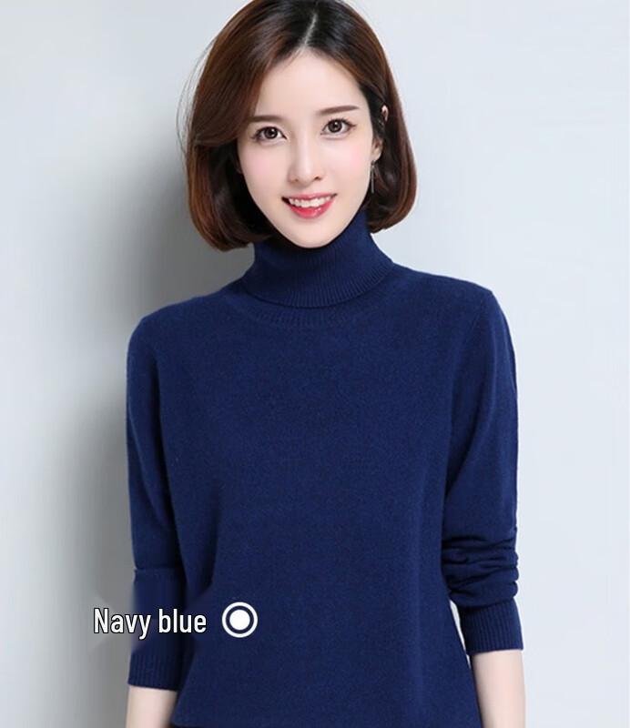 Hengyuanxiang Women's Slim Fit Pullover Wool Sweater