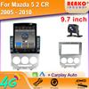 9.7" Vertical Style Tesla Screen Android Car Radio For Mazda 5 2005-2010 GPS Navigation Stereo Multimedia Video Player Head Unit