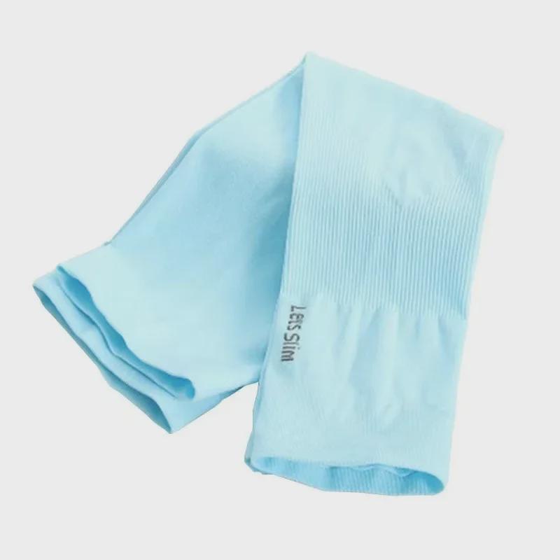 Нарукавники Ice Silk для защиты от солнца для мужчин и женщин - защита от ультрафиолета, тонкие перчатки для вождения и езды на велосипеде