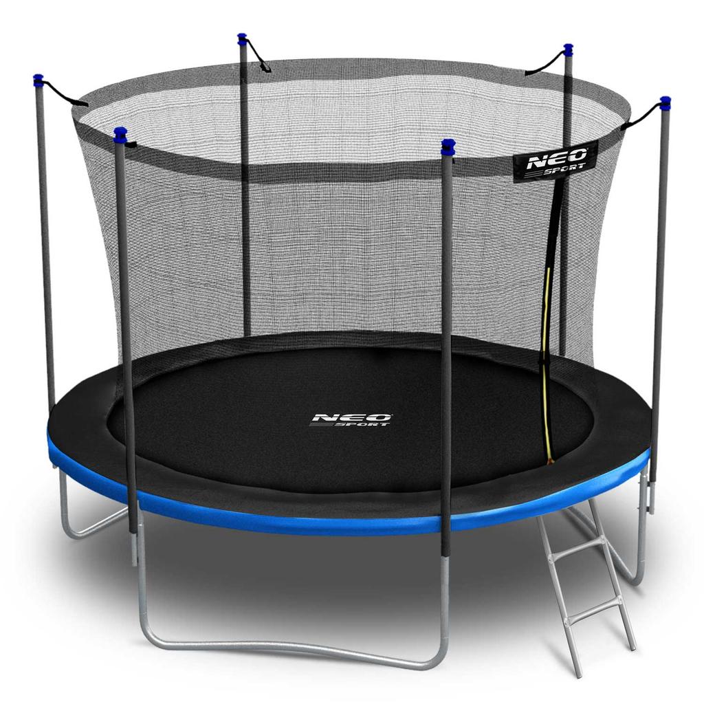 Garden Trampoline 8Ft/ With Inner Net And Ladder Neo-Sport