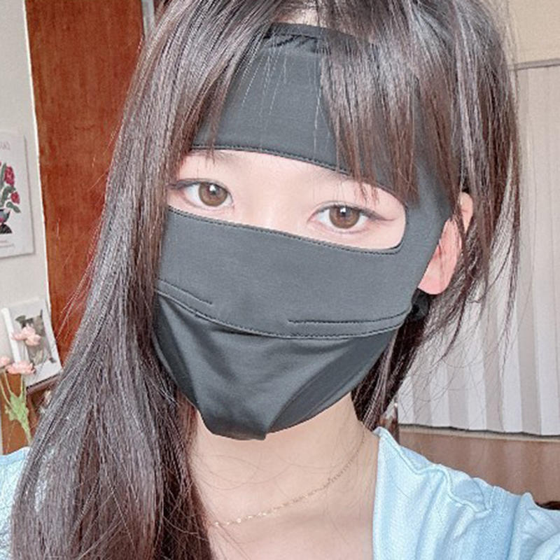 Солнцезащитная маска для защиты всего лица от солнца, защитная маска от ультрафиолета для мужчин и женщин, регулируемая спортивная защита от солнца для светлой кожи