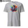 Vibrant Cobra Unisex T-Shirt: Colorful Snake Design, Unique Style