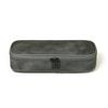 LOONLOON pencil case compact two-tier multifunctional middle school students high university adults business stylish easy use elegant 600 washed foggy