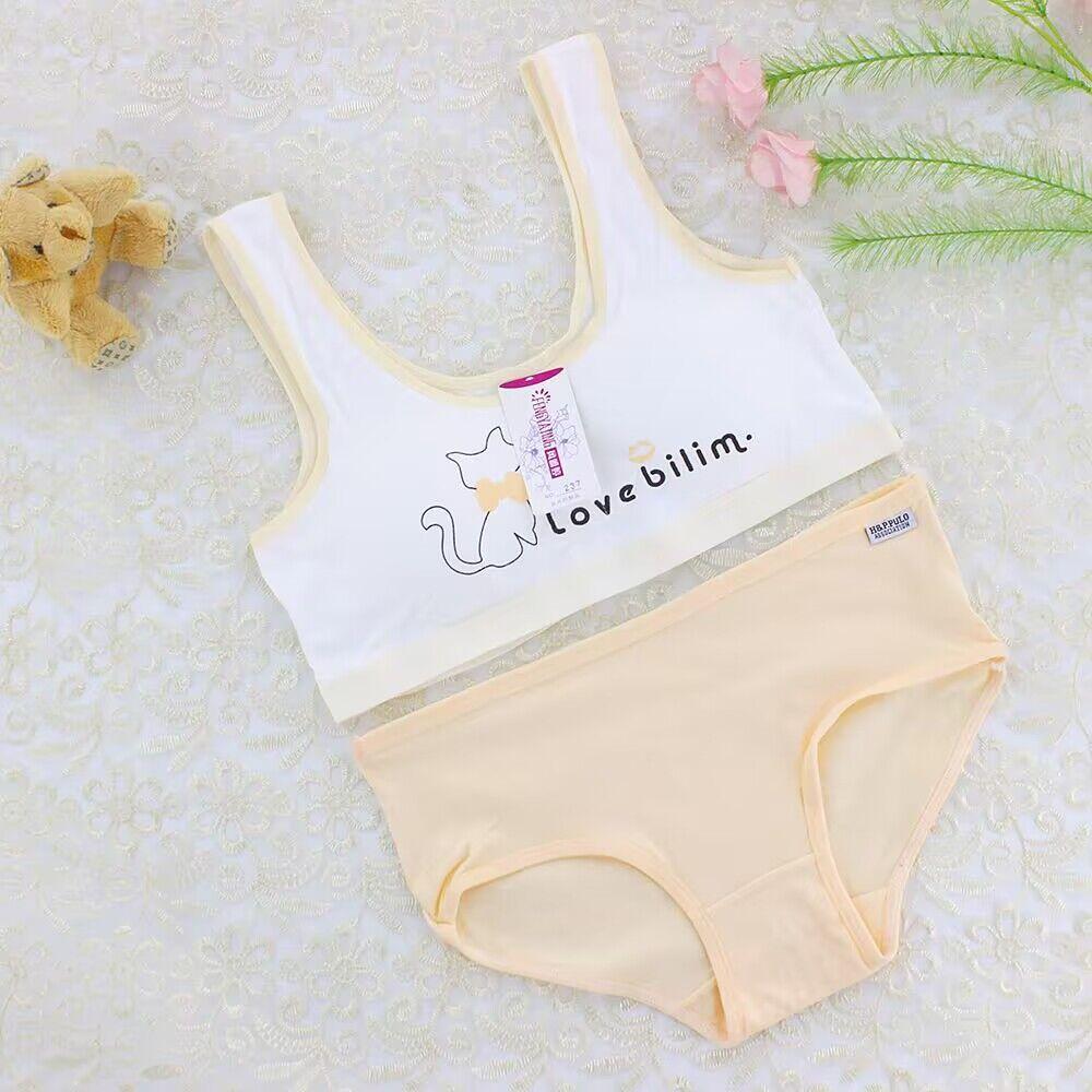 Bra for Kids Cotton Training Bra Girls Teens Underwear 8-14Years