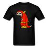 2025 Flash Sloth Cartoon Tshirt Superhero Funny T Shirt for Men Cotton Fabric Anime Cartoon Tops T Shirt Man Fashion Streetwear