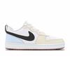 Nike Court Borough Skateboard Shoes Women's Low Top White/Blue/Yellow HV1804-121(Team1137-)