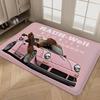 Tokyo JDM Drift Sports Car Kitchen Mat Nordic Style Bedroom Living Room Doormat Home Balcony Anti-Slip Welcome Rug