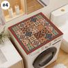 Washing Machine Dust Cover Waterproof Oven Microwave Refrigerator Fridge Top Protector Mat Coffee Drain Pad Table Placemat
