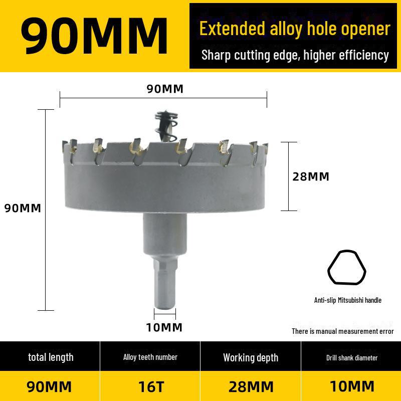 Stainless Steel and Alloy Metal Hole Punching Drill for Thick Plates