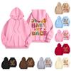 Women's Casual Fashion Outfit Sweatsuit  Printed Long Sleeved  Casual Hooded Sweatshirt