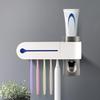 Toothbrush Holder, Uv Sterilization Toothbrush Holder Automatic Toothpaste Dispenser Usb Power Supply For 5 Toothbrushes
