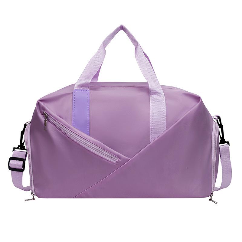 Large Capacity Crossbody Travel Bag with Wet/Dry Separation for Yoga, Sports, and Fitness