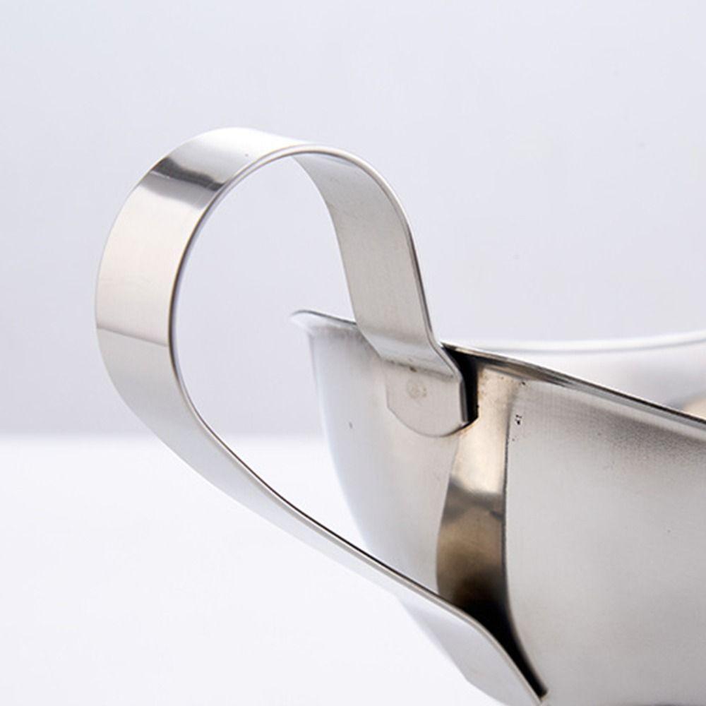 Серебряная соусница, многоразмерная салатная лодочка, креативная чашка для соуса, западная еда