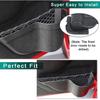 4PCS Front And Rear Door Storage Pockets For Jeep Wrangler JK Accessories 2011-2018 For Jeep JK Accessories 2/4 Door For Jeep Wrangler Accessories