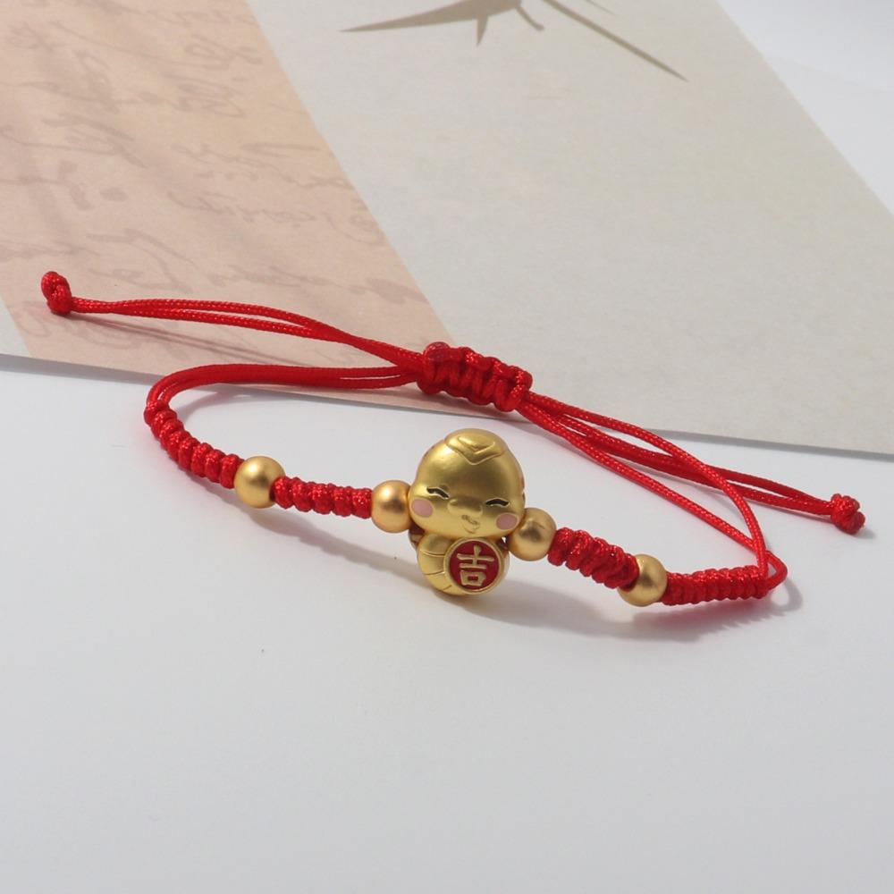 New Year Snake Year Bracelet Hand Rope Fortune Bracelet Unique Lucky Red Rope Decoration