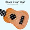 Mini 4 Strings Classical Ukulele Guitar Toy Simulation Kids Children Beginner Music Enlightenment Small Guitar for Entertainment