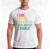 Kickboxing And Coffee I Like Kickboxing Coffee And Maybe 3 People Tshirt Summer Casual Cotton Tee Oversized Streetwear Tops
