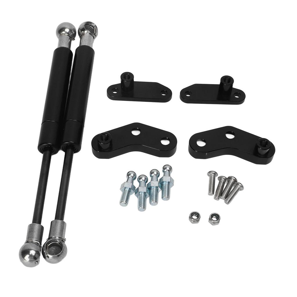 UTV Door Opener Kit Billet Aluminum Anodized Black Door Shocks Strut Replacement for Can‑AM MAVERICK X3
